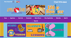 Desktop Screenshot of littlerockersmusic.com